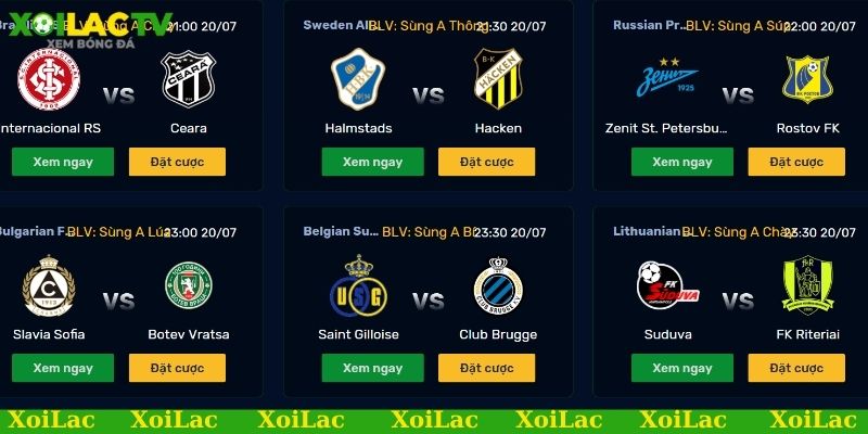 Link xem bóng đá mới nhất liên tục cập nhật